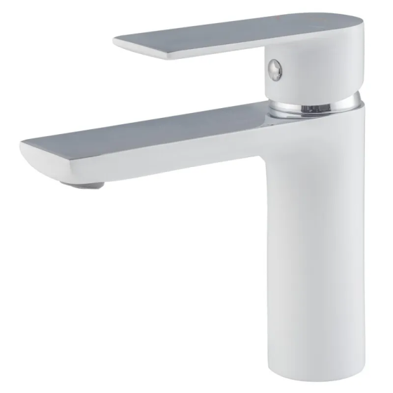 Змішувач для умивальника HAIBA ALEX 001 WHITE-CHROME   ( HB9562 ) 27876 Харьков