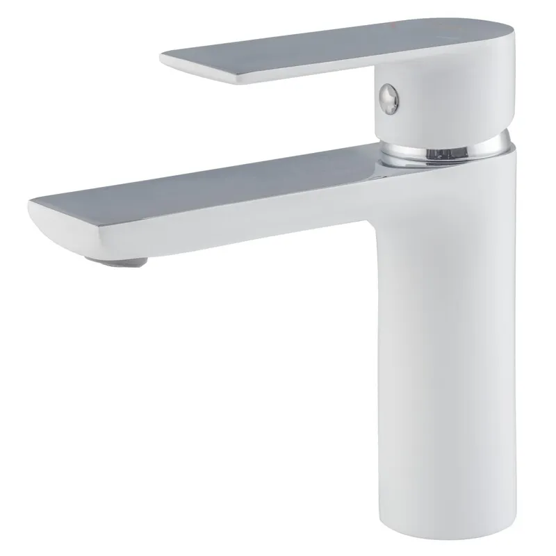 Змішувач для умивальника HAIBA ALEX 001 WHITE-CHROME   ( HB9562 ) 27876 Харків - фото 1
