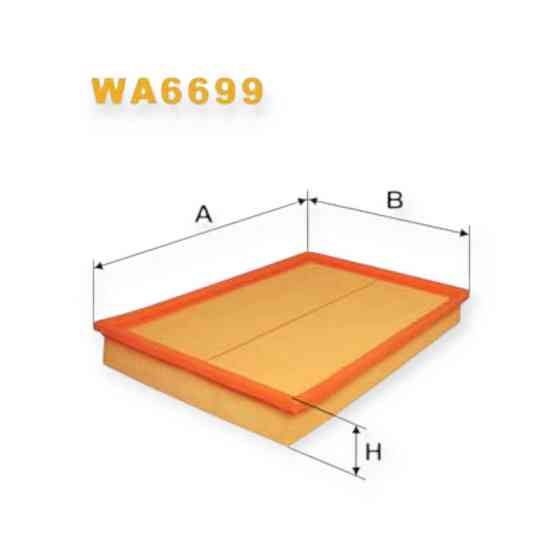 Фильтр Опель Комбо 1,4-1,6i 01- воздушный Мукачево