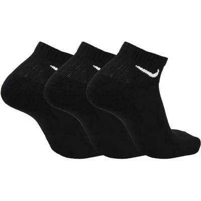 Шкарпетки Nike U NK EVERYDAY CUSH ANKLE 3PR SX7667-010 34-38 3 пари Чорні (888407233944) Вінниця - фото 2