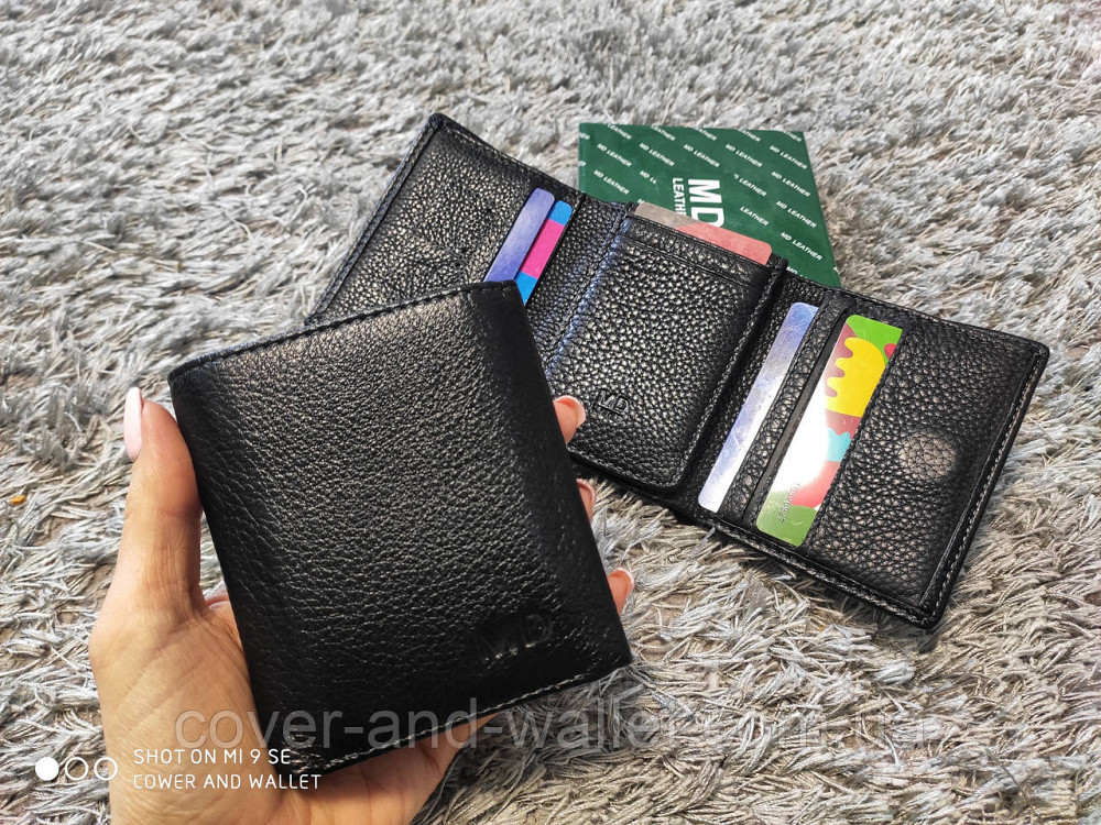 Мужской компактный кошелек тройного сложения на магнитах Marco Coverna MC 618 Киев - изображение 1