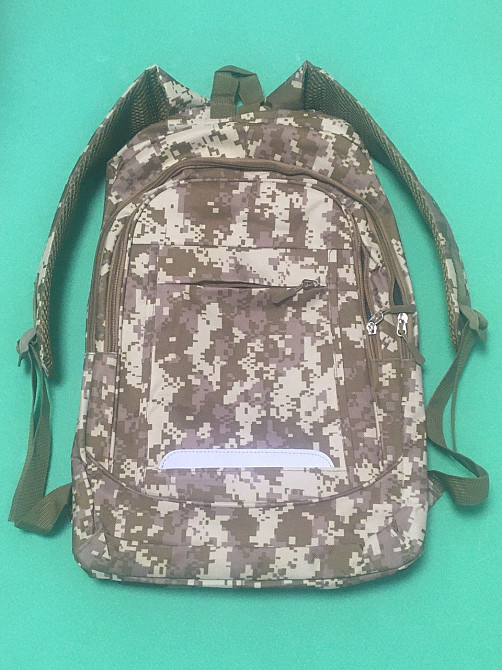 Рюкзак військовий тактичний, колір пісочний піксель, розмір 50*33*20 см, 4 кішені спереді та 2 бокових, чоловічий рюкзак, жіночій Київ - фото 1