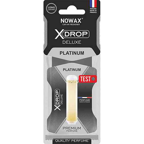 Ароматизатор целюлозний з капсулою Nowax серія X Drop Deluxe - Platinum Киев