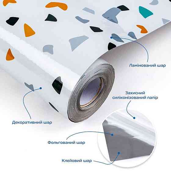 Самоклеюча плівка 60х10 м Київ