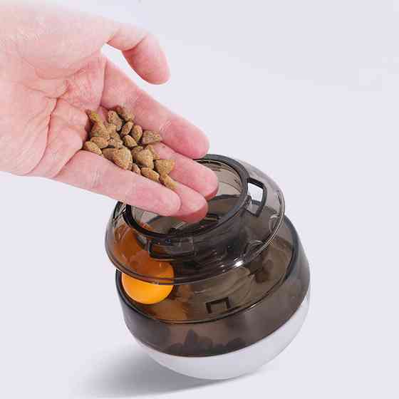 Игрушка DT-653 Неваляшка Барашек для котов с шариками и кормушкой Київ