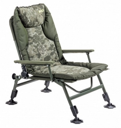 Коропове Крісло для риболовлі посилене до 130 кг Mivardi "Chair CamoCODE Arm" (M-CHCCA) Нововолинськ - фото 1