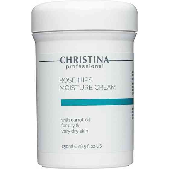 Зволожувальний крем з олією шипшини та моркви для сухої шкіри Christina Rose Hips Moisture Cream 250 мл Дніпро