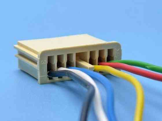 Разъем заднего фонаря ВАЗ 2105-2108 с проводом (пр-во Украина) Харьков