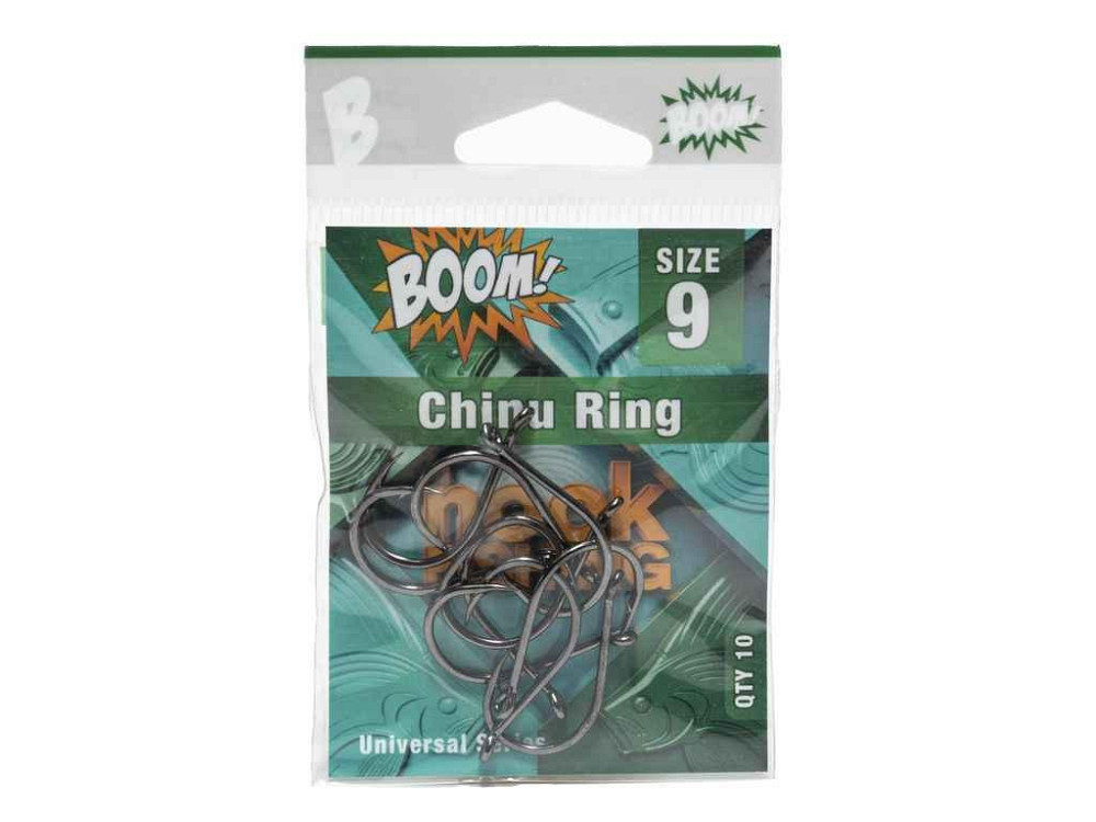 Гачок для мирної риби Chinu Ring №9 (10 шт/уп) (BN) ТМ BOOM Київ - фото 1
