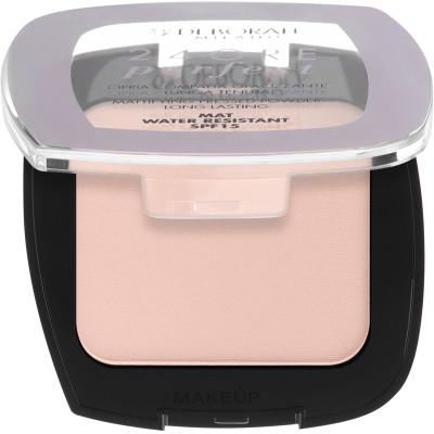 Пудра для лица Deborah 24Ore Perfect SPF15 02 - Light Rose (8009518328639) Винница - изображение 1