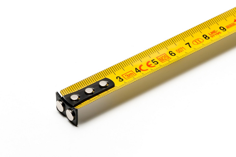 MASTERTOOL Рулетка MASTERTOOL 3 м×16 мм з магнітами 2 фіксатори кнопка STOP покриття TPR нейлон Киев - изображение 7