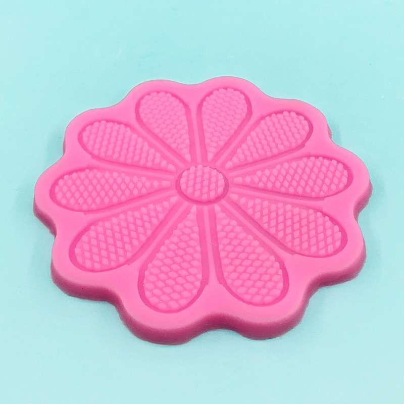 Молд силиконовый Цветок 97 мм розовый Киев - изображение 5
