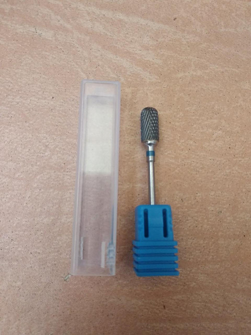 Борфреза твердосплавная тип С 6,5x13x2,35 сфероцилиндр (синяя линия) Полтава - изображение 1