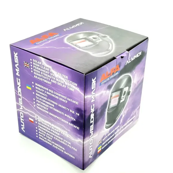 Зварювальна маска хамелеон AL-FA ALWM01 — комфорт і безпека під час роботи Івано-Франківськ