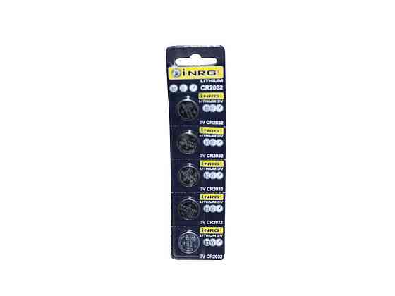 Батарейка CR-2032 Lithium, 3V, 5шт блист ТМ I-NRG Solmir Киев
