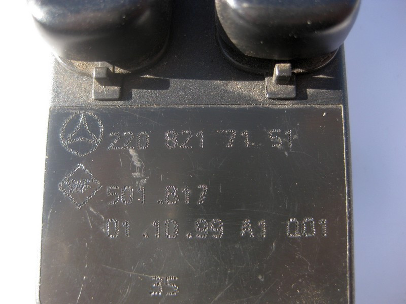 Mercedes-Benz  A2208217151 Блок кнопок склопідйомників на дверях водія S-Class W220 до рестайл Одесса - изображение 3