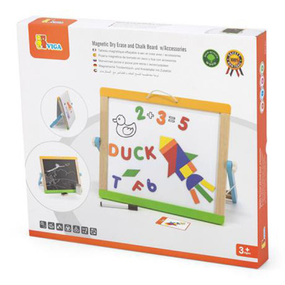 Набор для творчества Viga Toys доска магнитно-маркерная на подставке (44545) Винница - изображение 4