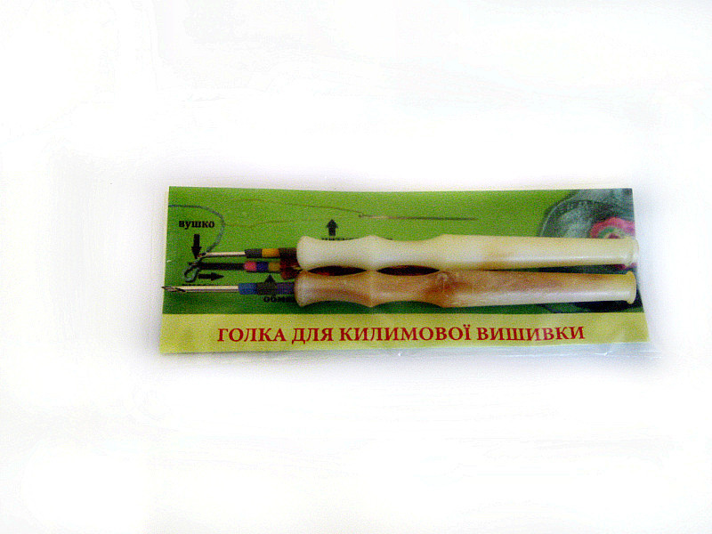 Набір для рукоділля (кирова техніка) 2 голки середня та тонка Івано-Франківськ - фото 1
