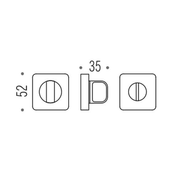 Накладка Colombo PT 19 BZG вж6 мат білий. RoboquattroS Київ