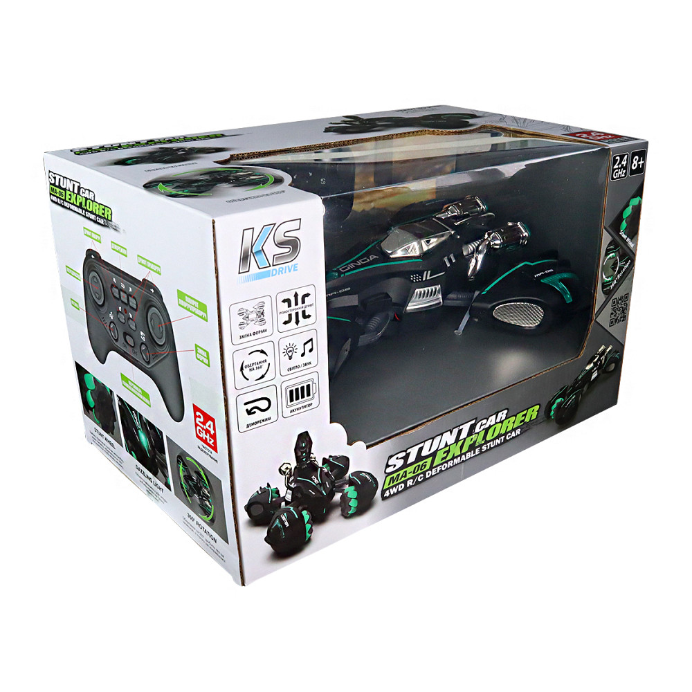 Автомобіль Трюковий на р/к - Lobster (1:14, чорний) Дніпро - фото 8