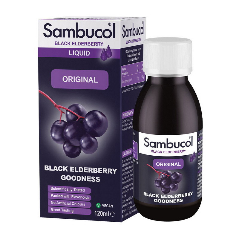 Black Elderberry Liquid Original (120 ml) Луцк - изображение 1