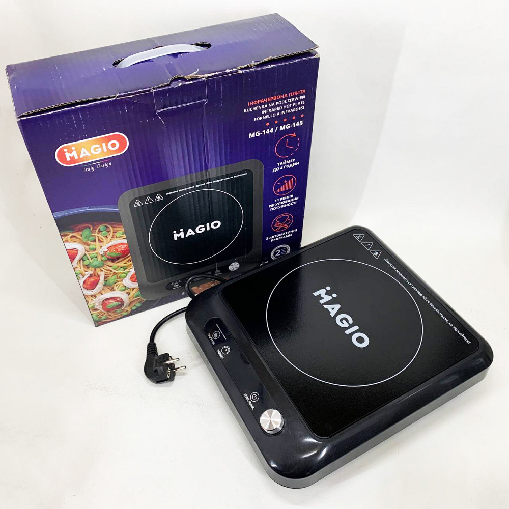 Плита напольная электрическая Magio MG-145 2000 Вт, Маленькая электроплита настольная EF-47 Львов - изображение 13