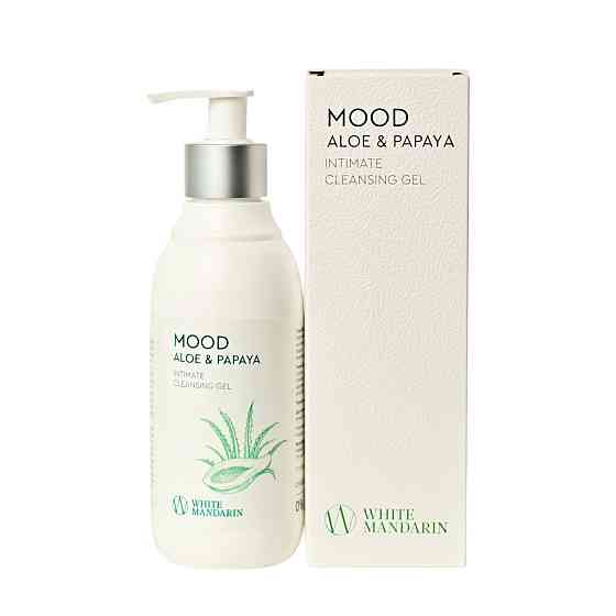 Гель для интимной гигиены Алоэ Папая Mood ALOE & PAPAYA White Mandarin 280 мл Киев
