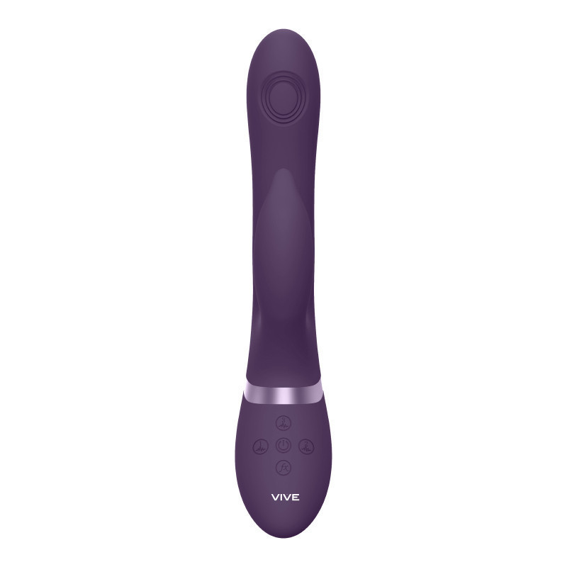 Вибратор-кролик Aimi для стимуляции зоны G и клитора фиолетовый Vive (Нидерланды) Sex Aura Киев - изображение 7