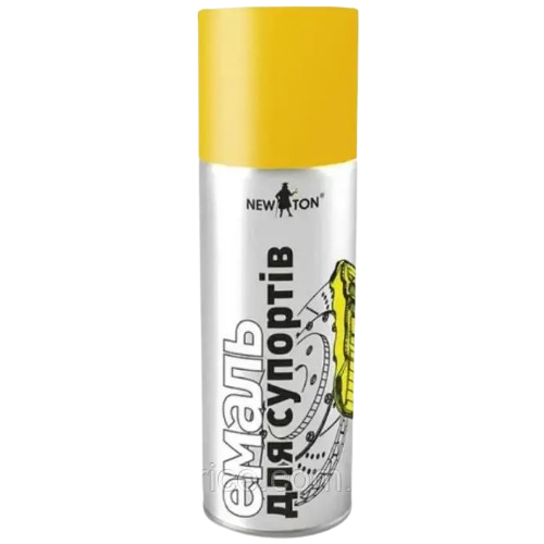 Фарба для супортів та гальм.дисків 400мл сріблястий аерозоль NEW TON Житомир - изображение 1