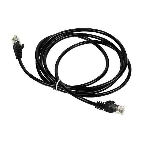 Патч-корд мережевий Trinix UTP, RJ-45, CAT.5 3m Black (73-00624) Киев