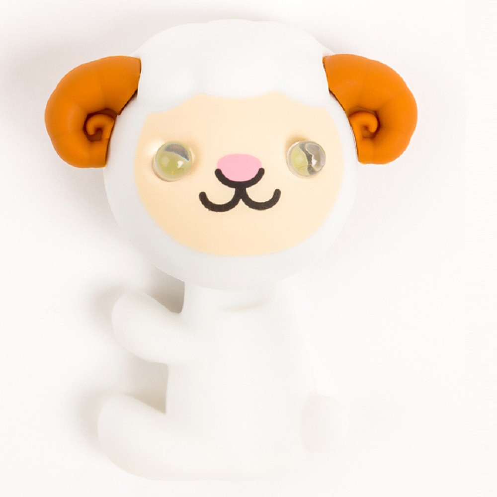 Мигалка для детского велосипеда Zoonimal Овечка, LED, на подседел. Свечение: Красный Київ - фото 1