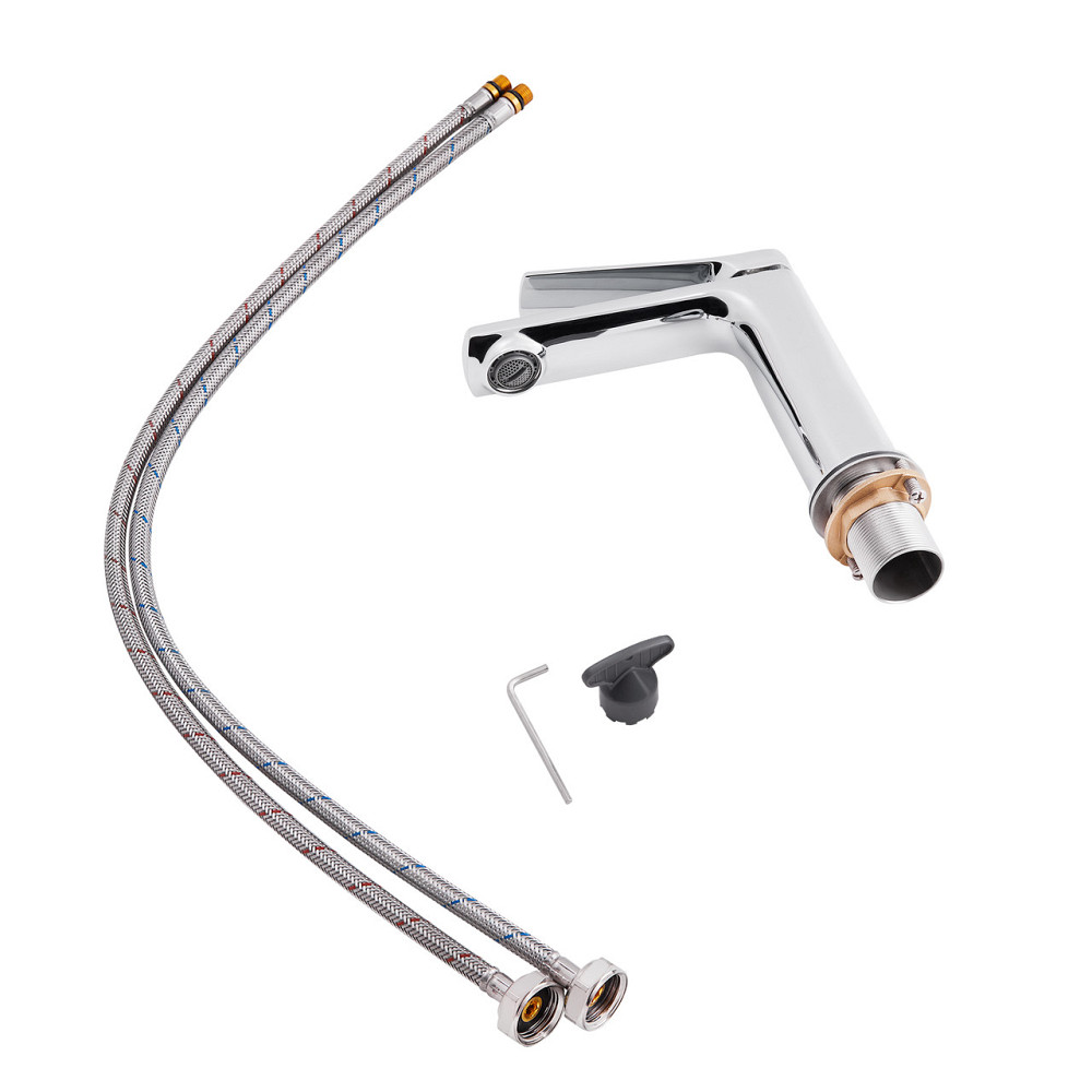 Змішувач для раковини Qtap Slavonice QTSLV1042103C Chrome Київ - фото 4