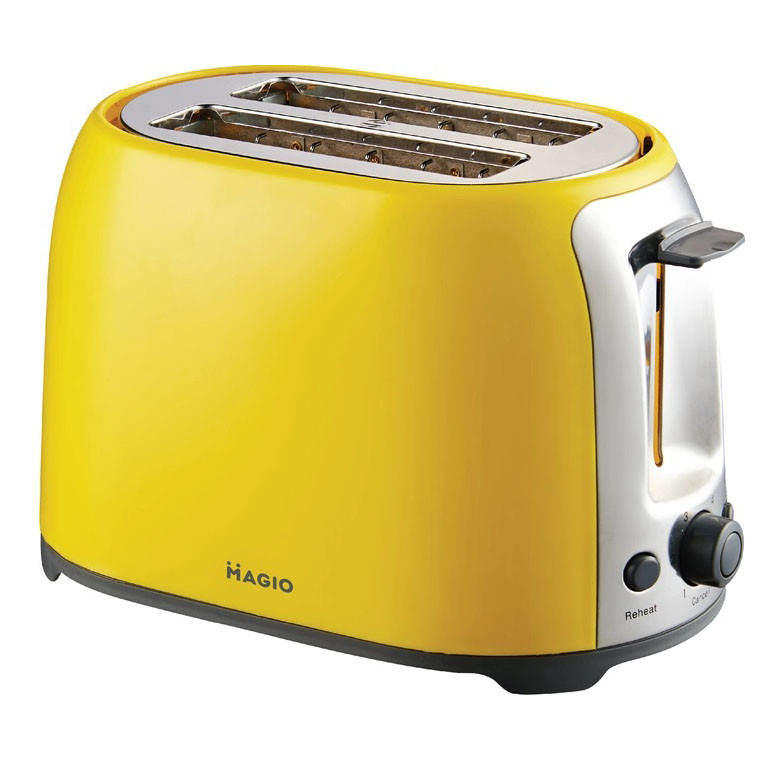 Тостер для підсмажування хліба MAGIO MG-272Y, Тостер зі ступенями підсмажування, Якісний сендвіч-тостер KP-85 Львів - фото 1