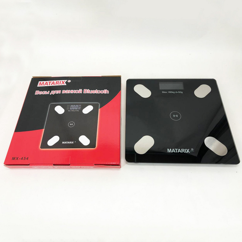 Смарт ваги з аналізом складу тіла MATARIX MX-454 App, Якісні ваги для контролю маси тіла GD-17 Івано-Франківськ - фото 9