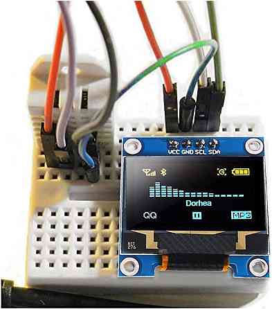 Дисплей OLED SSD1306 I2C 4pin 0.96
