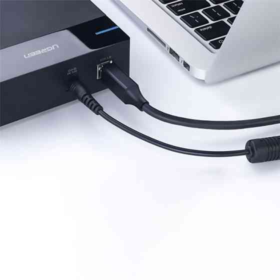 Кабель подовжувач USB 3.0 Fast Speed 5Gbps Transmission UGreen 30753 (Чорний, 1м) Николаев