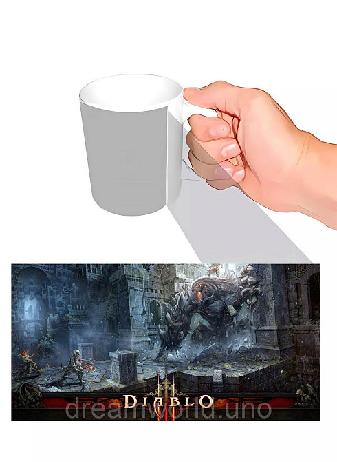 Чашка с принтом Diablo III Харьков - изображение 1