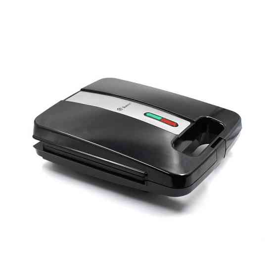 Сендвичница Мультимейкер DOMOTEC MS-7718 4 отдела 1000Вт (Черный) 1400ВТ,  с антипригарным покрытием Одесса