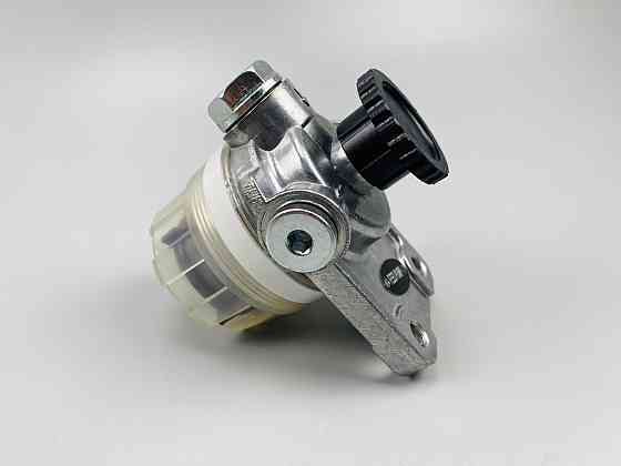 Фільтр очищення палива з прокачуванням (універсальний), кріплення горизонтальне. Усередині змінний елемент (сітка) Мукачево