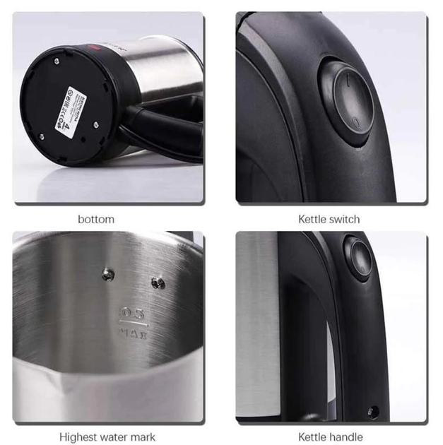 Електричний чайник RAF R-7887 0.5л з 2 чашками Київ - фото 3