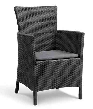 Комплект садових меблів Keter Rosario balcony set, графіт - прохолодний сірий Київ