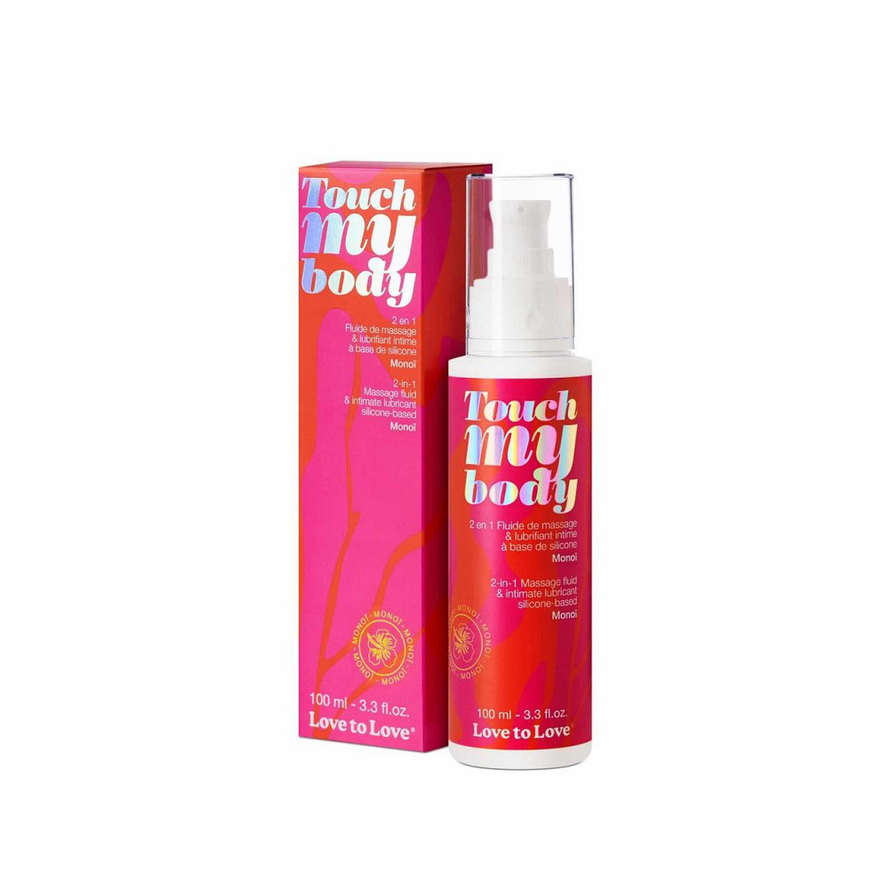 Масажний гель і змазка 2-в-1 Love To Love TOUCH MY BODY Monoi (100 мл) зволожуючий Sex Aura Київ - фото 1