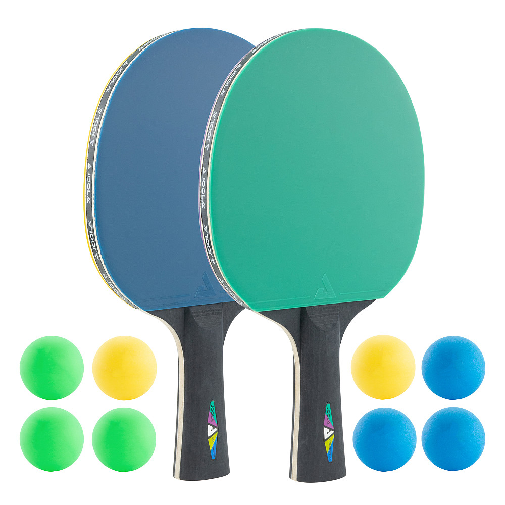 Набір для настільного тенісу Joola Colorato 2 Bats 8 Balls (54814) Київ - фото 1