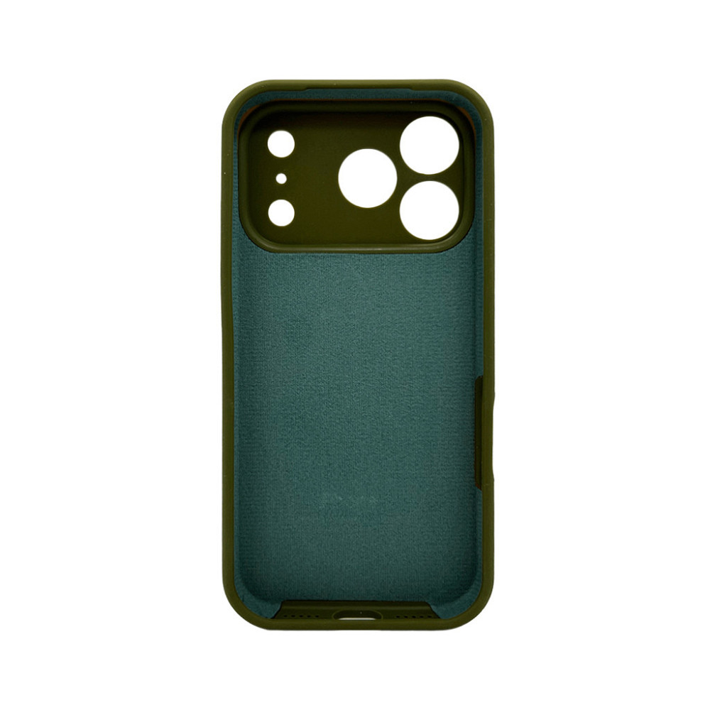 Чохол для смартфона Silicone Full Case AA Camera Protect for Apple iPhone 17 Pro 29,Army Green Київ - фото 3