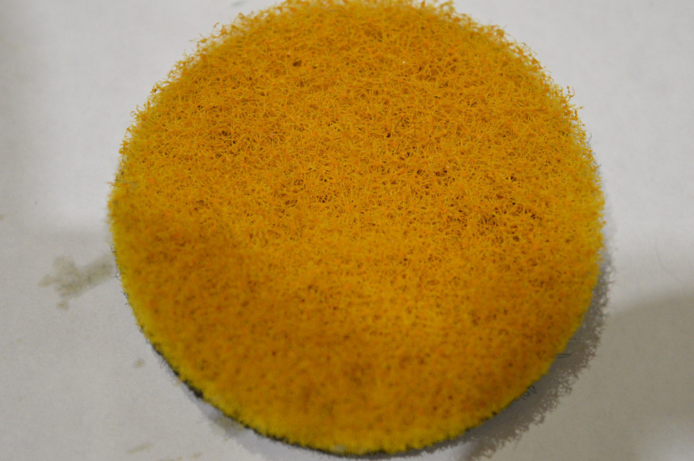 Скотч брайт на липучке Ø100 Yellow P1000 Полтава - фото 1