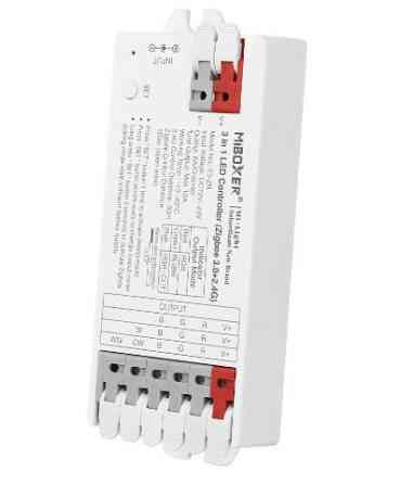 Miboxer Контролер RGB+W+CCT 3 в 1, DC12/24V, 12A, ZigBee + RF 2.4G Mi-light Київ