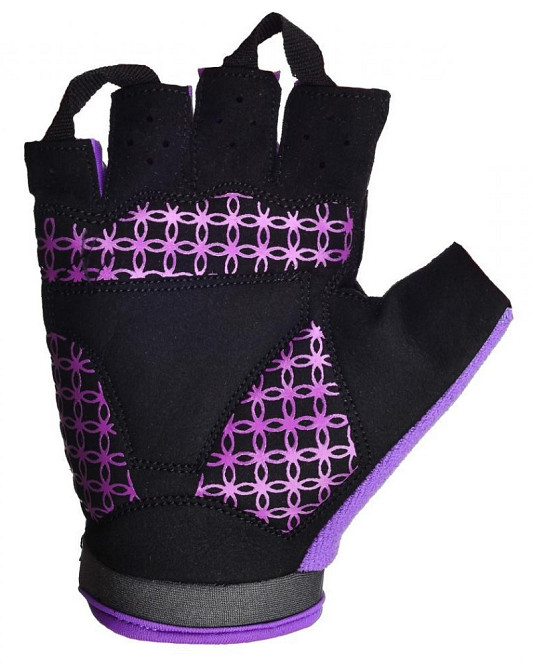 Велорукавички жіночі PowerPlay 5284 Фіолетові XS Луцк - изображение 3