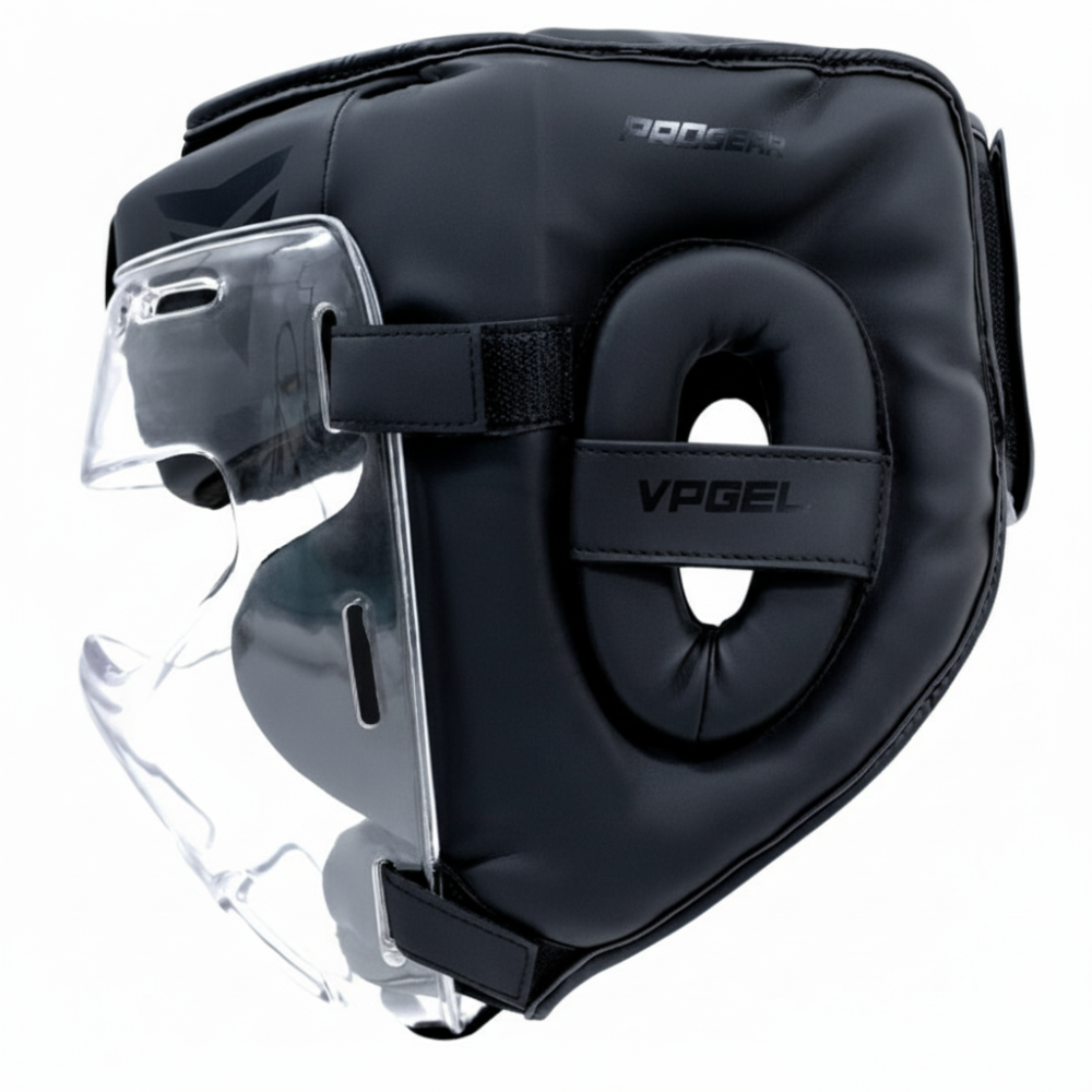 Боксерський шолом V`Noks Ultima Black S/M Кам'янське - фото 11