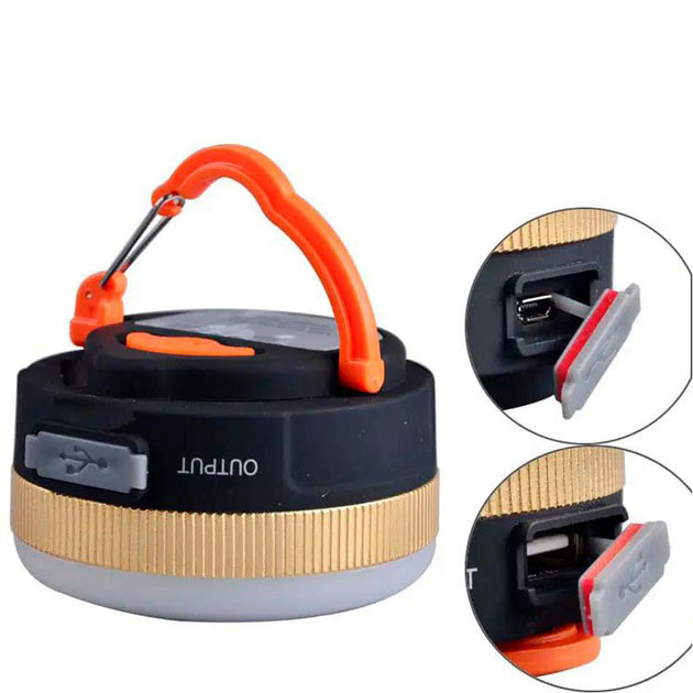 Светодиодный кемпинговый фонарь YD-7-7SMD с функцией Power Bank белый красный свет HP-17 Киев - изображение 7