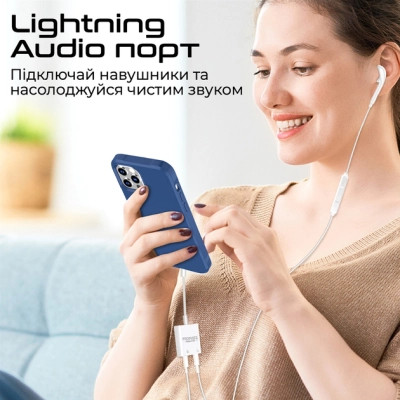 Адаптер Lightning to Lightning 12W + Lightning audio Promate (medialink-i2i) Винница - изображение 7
